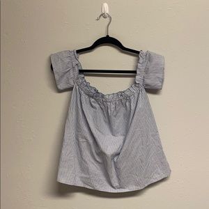 Off the shoulder shirt